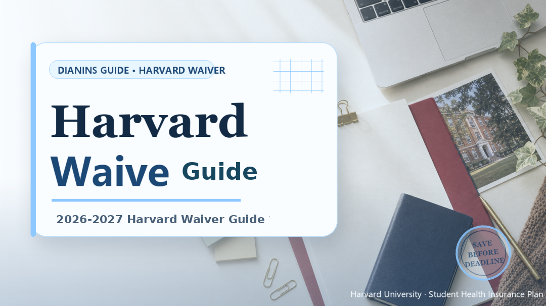 Harvard 2026-2027 Student Health Insurance Waiver Guide