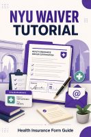 NewYork University Student Health Insurance Waiver Application Tutorial