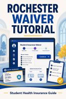 Rochester University Health Insurance Waiver Application Tutorial
