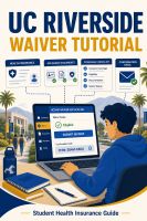UCR Health Insurance Waiver Application Tutorial